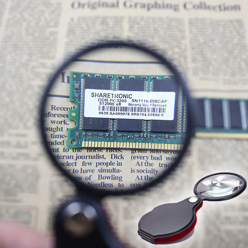 Mini Pocket 6X 58mm Folding Jewelry Magnifier Magnifying Eye Loupe Glass Lens t22
Mini Pocket 6X 58mm Folding Jewelry Magnifier Magnifying Eye Loupe Glass Lens t22