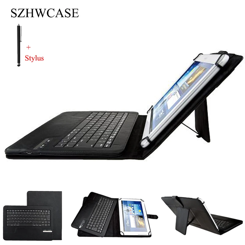 9'' 10''Tablet Universal Wireless Bluetooth Keyboard Case For ASUS LG Acer HTC 9'' 10'' Tablet Flip Leather Stand Cover+Stylus
9'' 10''Tablet Universal Wireless Bluetooth Keyboard Case For ASUS LG Acer HTC 9'' 10'' Tablet Flip Leather Stand Cover+Stylus