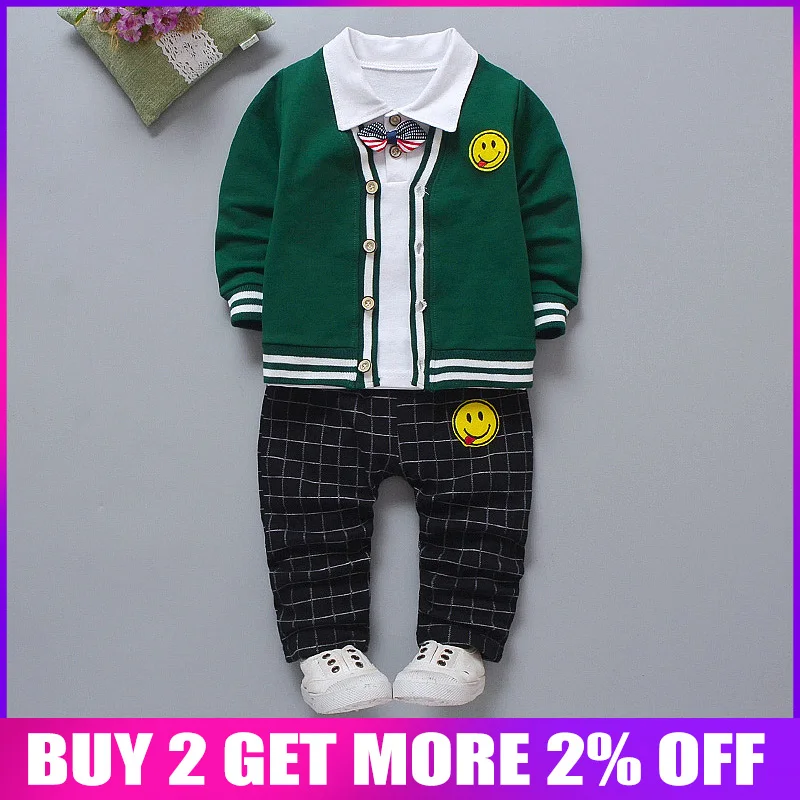 BibiCola boys clothing set spring autumn cotton long sleeve 3pcs coat+shirt+pants children fashion casual sport clothing sets
BibiCola boys clothing set spring autumn cotton long sleeve 3pcs coat+shirt+pants children fashion casual sport clothing sets