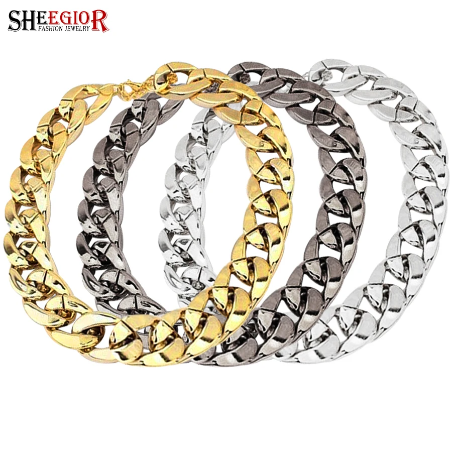 SHEEGIOR New Boho Punk Clavicle Choker Necklace Women Fashion Jewelry Lovely Gold Silver Black Chain Necklaces Bijoux Femme Gift
SHEEGIOR New Boho Punk Clavicle Choker Necklace Women Fashion Jewelry Lovely Gold Silver Black Chain Necklaces Bijoux Femme Gift