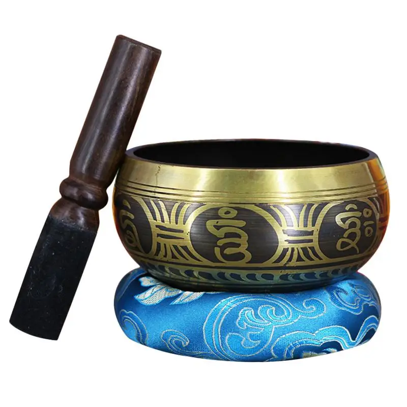Tibetan Bowl Singing Bowl Decorative Wall Dishes 10/11/13/15cm Tibetan Singing Bowl with Mallet + Pad Percussion Instruments
Tibetan Bowl Singing Bowl Decorative Wall Dishes 10/11/13/15cm Tibetan Singing Bowl with Mallet + Pad Percussion Instruments
