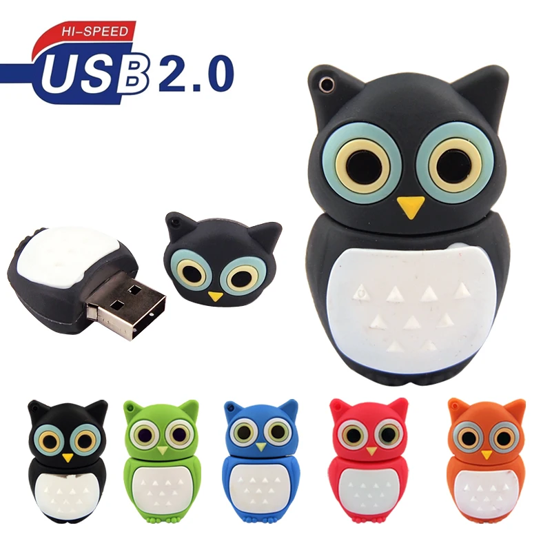 Pen Drive USB Flash Drive Cartoon Colorful Owl From Mysterious Forest Pendrive Flash Card Usb 2.0 Flash Memory Stick Usb Disk
Pen Drive USB Flash Drive Cartoon Colorful Owl From Mysterious Forest Pendrive Flash Card Usb 2.0 Flash Memory Stick Usb Disk