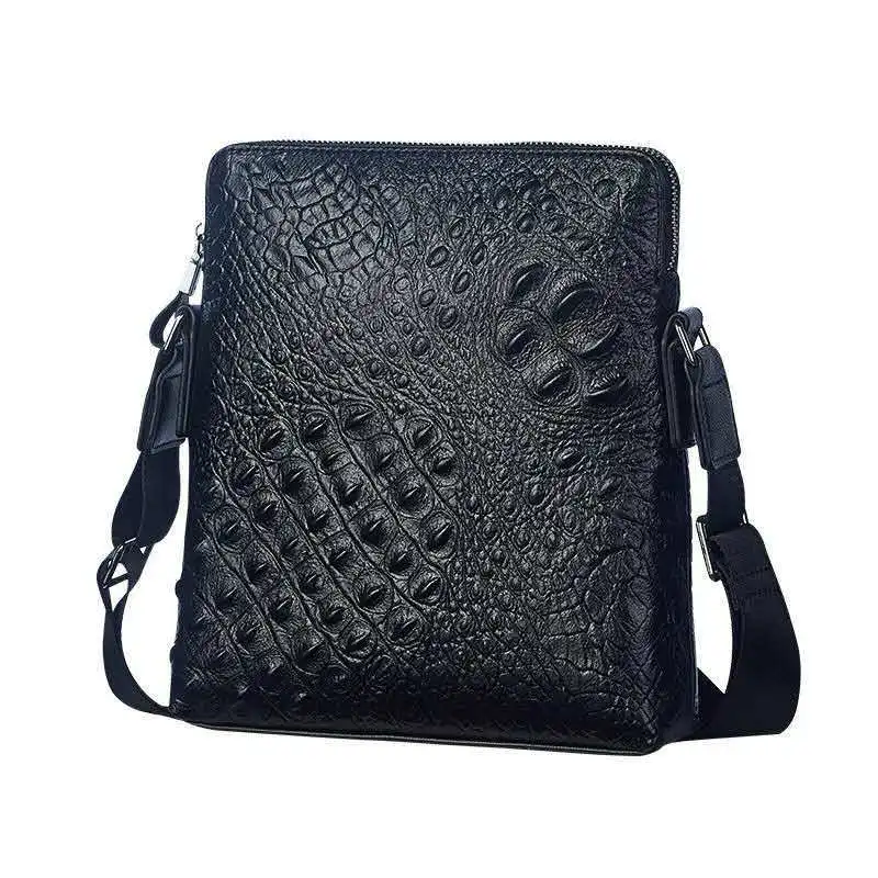 Fashion Designer Genuine Leather Single Shoulder Messenger Crossbody Bag Business Men Cowhide Embossed Travel Work Handbag Black
Fashion Designer Genuine Leather Single Shoulder Messenger Crossbody Bag Business Men Cowhide Embossed Travel Work Handbag Black