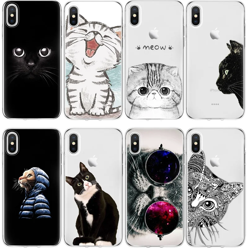 Cute Cat Printed Case For iPhone 4 4S 5S SE 5C 6 6S 7 8 Plus X For Xiaomi Redmi S2 4 4A 3S 3 Mi A1 5X Note 3 4 4X 5 Pro 5A Funda
Cute Cat Printed Case For iPhone 4 4S 5S SE 5C 6 6S 7 8 Plus X For Xiaomi Redmi S2 4 4A 3S 3 Mi A1 5X Note 3 4 4X 5 Pro 5A Funda