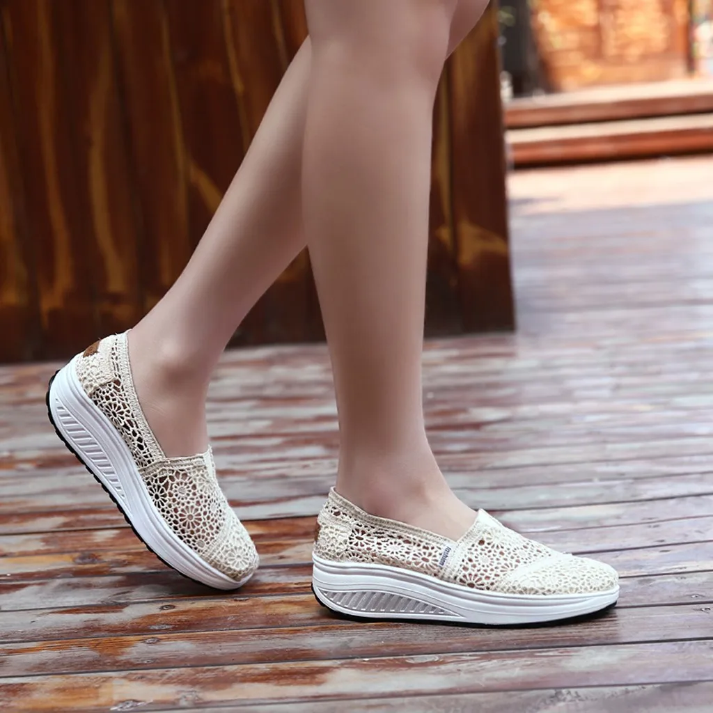 Sneakers Women Sport Shoes Summer Lazy Shoes Casual Thick Bottom Sports Women's Mesh Rocking Shoe Casual Shoe #1910
Sneakers Women Sport Shoes Summer Lazy Shoes Casual Thick Bottom Sports Women's Mesh Rocking Shoe Casual Shoe #1910