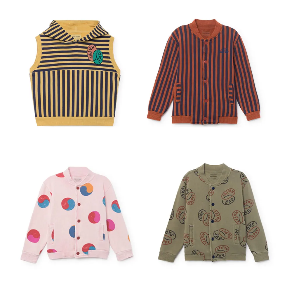 Boys Girls Long Sleeve Rainbow Yin Yang Buttons Sweatshirt Coat 100% Cotton Cardigan Coats Children's Clothing
Boys Girls Long Sleeve Rainbow Yin Yang Buttons Sweatshirt Coat 100% Cotton Cardigan Coats Children's Clothing