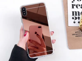 500pcs Mirror Phone Case For iphone 7 8 6s 6 plus X XR XS Max Soft TPU Shockproof Cover For Samsung Note9 Note8 S8 S9 Plus
500pcs Mirror Phone Case For iphone 7 8 6s 6 plus X XR XS Max Soft TPU Shockproof Cover For Samsung Note9 Note8 S8 S9 Plus
