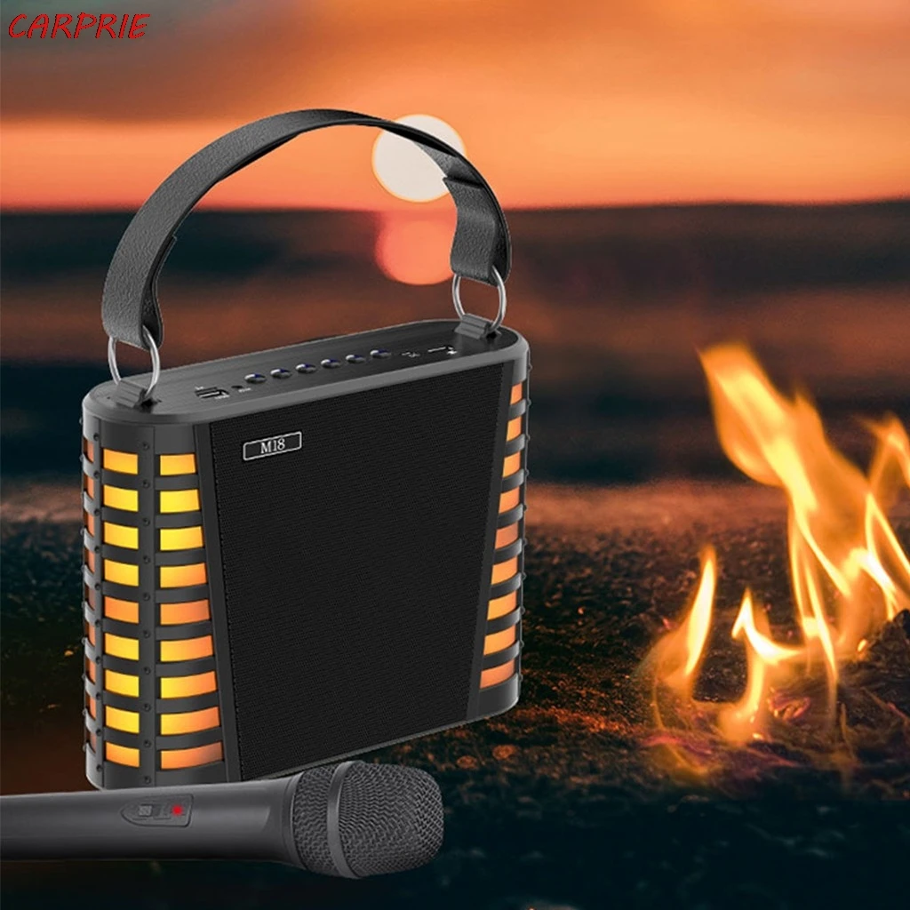 CARPRIE Diacritical Double Speakers Portable Bluetooth Singing Speaker With Microphone 2019 Big Promotion Z30416
CARPRIE Diacritical Double Speakers Portable Bluetooth Singing Speaker With Microphone 2019 Big Promotion Z30416