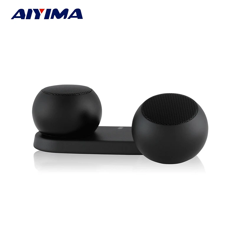 AIYIMA 2Pcs TWS Mini Wireless Bluetooth Speaker Portable Audio Music Player Small Computer USB Speakers With Bass Charging
AIYIMA 2Pcs TWS Mini Wireless Bluetooth Speaker Portable Audio Music Player Small Computer USB Speakers With Bass Charging