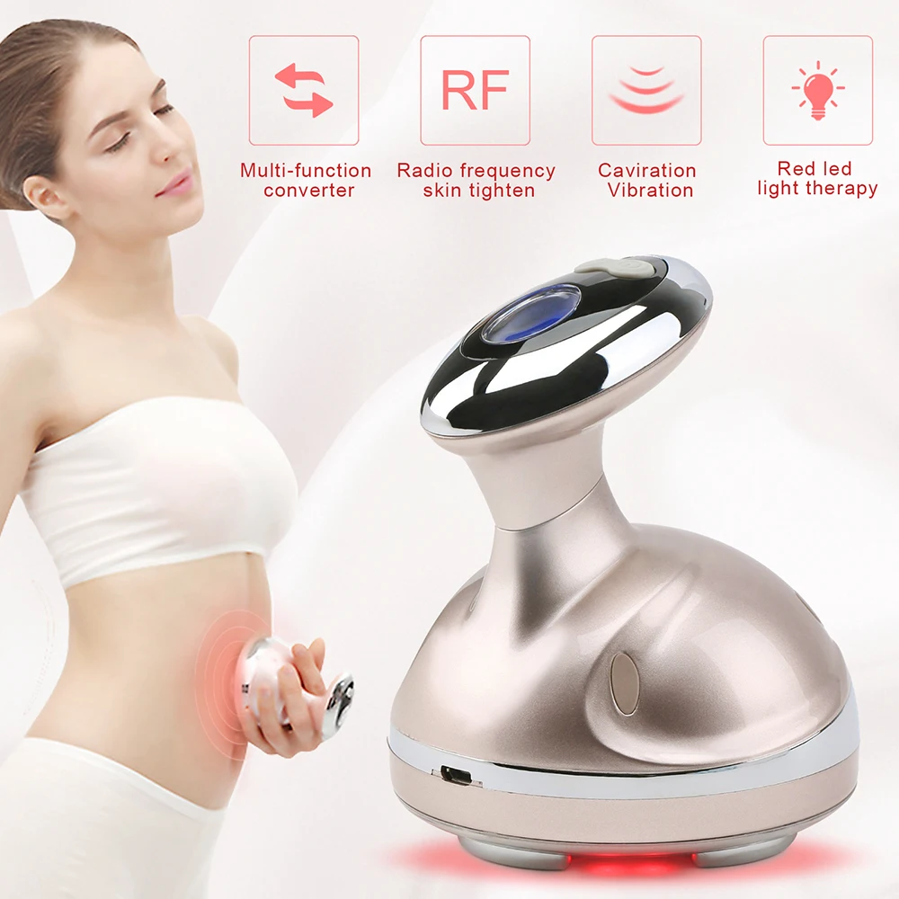 Rechargeable EMS RF Machine Cavitation Vibration Ultrasonic Radio Frequency Body Slimming Fat Burner Anti Cellulite Massager
Rechargeable EMS RF Machine Cavitation Vibration Ultrasonic Radio Frequency Body Slimming Fat Burner Anti Cellulite Massager