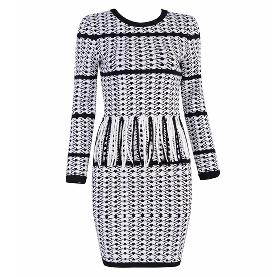 New Fashion Celebrity Evening Party Bodycon Bandage Dress Women Long Sleeve O-Neck Elegant Sexy NightClub Dress Women Vestidos
New Fashion Celebrity Evening Party Bodycon Bandage Dress Women Long Sleeve O-Neck Elegant Sexy NightClub Dress Women Vestidos