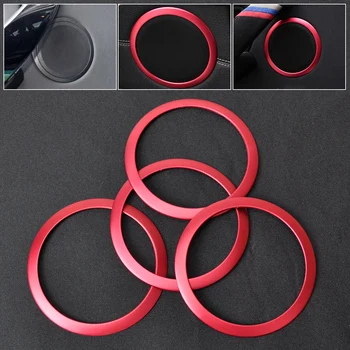 DWCX Red 4Pcs Car Door Stereo Speaker Ring Trim Cover For BMW 3 Series F30 F34 320i 328i 335i 2012 2013 2014 2015
DWCX Red 4Pcs Car Door Stereo Speaker Ring Trim Cover For BMW 3 Series F30 F34 320i 328i 335i 2012 2013 2014 2015
