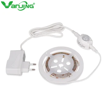 Smart LED Light Strip with PIR Motion and Light Sensor Automatic Off Timer Waterproof LED Strip Warm White 1.2M 3528 SMD
Smart LED Light Strip with PIR Motion and Light Sensor Automatic Off Timer Waterproof LED Strip Warm White 1.2M 3528 SMD