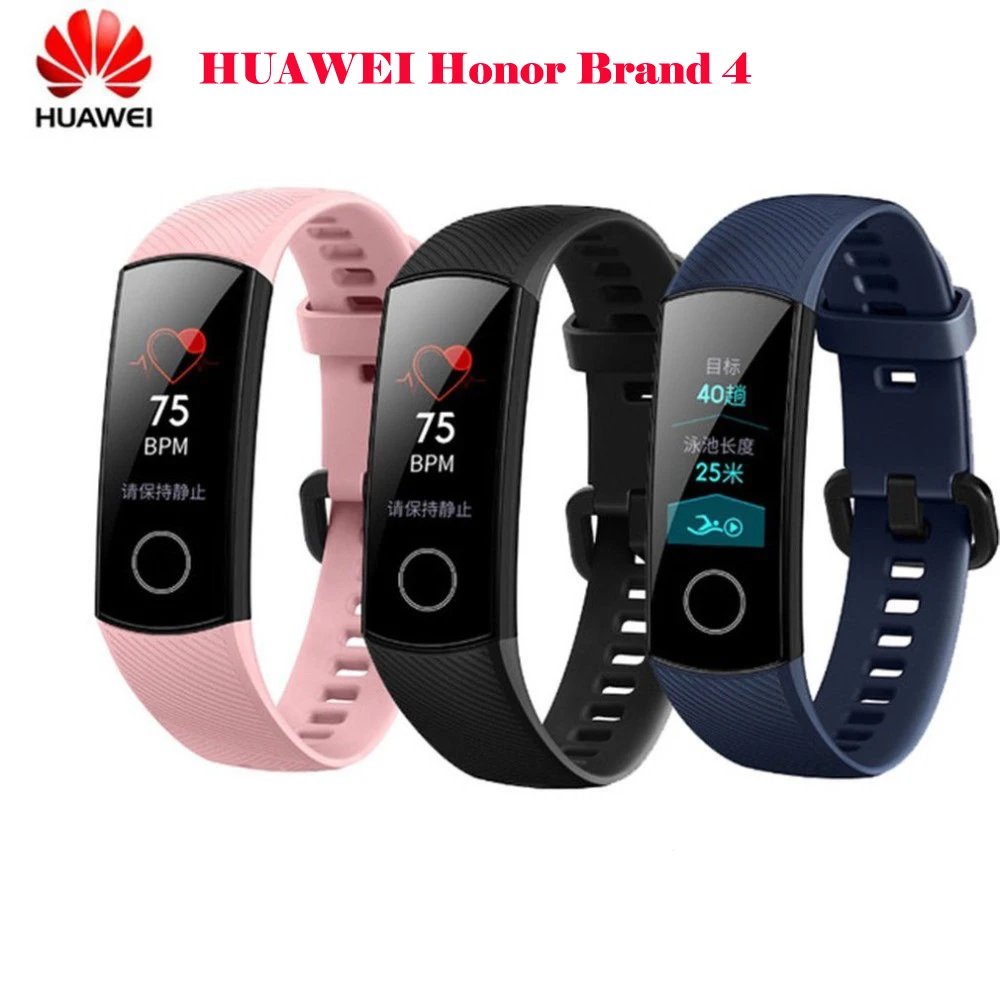 Original Huawei Honor Band 4 Smart Wristband 2019 New 0.95 Color Amoled Touchscreen Swim Posture Detect Heart Rate Sleep Snap
Original Huawei Honor Band 4 Smart Wristband 2019 New 0.95 Color Amoled Touchscreen Swim Posture Detect Heart Rate Sleep Snap