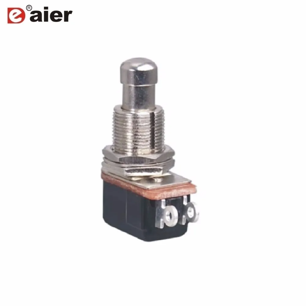 3PCS OFF/(ON) Momentary Push Button Switch Foot Switches 2A 250VAC M12 2Pin Normally Open Pedal Guitar Effects Pedal Box Stomp
3PCS OFF/(ON) Momentary Push Button Switch Foot Switches 2A 250VAC M12 2Pin Normally Open Pedal Guitar Effects Pedal Box Stomp