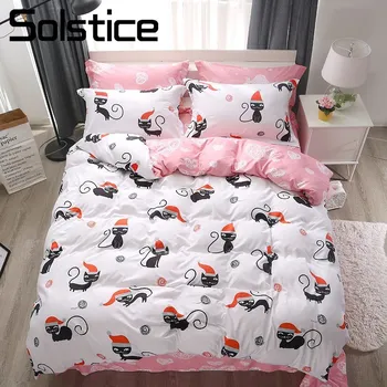 Solstice Home Textile Kid Girl Child Bedding Sets Naughty Kitty Cat White Pink Bed Sheet Pillowcase Duvet Cover Queen Full Linen
Solstice Home Textile Kid Girl Child Bedding Sets Naughty Kitty Cat White Pink Bed Sheet Pillowcase Duvet Cover Queen Full Linen