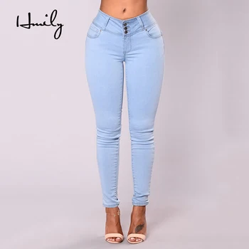 HMILY Women High Waisted Skinny soft and comfortable Denim Jeans Stretch Slim Pants Length Sexy High Quality Ladies Jeans
HMILY Women High Waisted Skinny soft and comfortable Denim Jeans Stretch Slim Pants Length Sexy High Quality Ladies Jeans