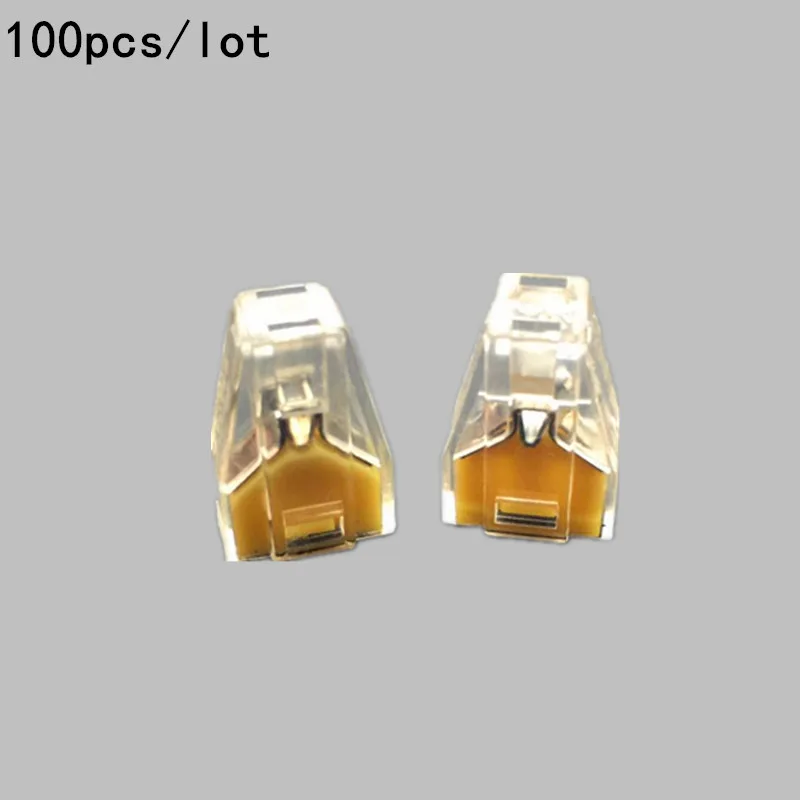 PCT-102 100pcs/lot Wago type wire connector 2.5 square hard wire connector terminals crystal 2 p connector joint pct 102
PCT-102 100pcs/lot Wago type wire connector 2.5 square hard wire connector terminals crystal 2 p connector joint pct 102