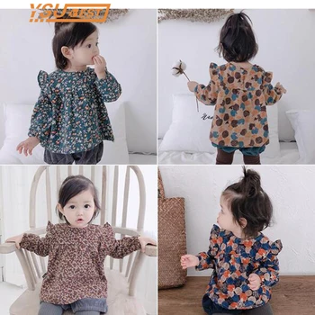 2018 Toddler Girls Tops Tee Ruffles Collar Retro Girl Flower Blouses Children blouse for Girls Clothes Flower Print Baby outwear
2018 Toddler Girls Tops Tee Ruffles Collar Retro Girl Flower Blouses Children blouse for Girls Clothes Flower Print Baby outwear