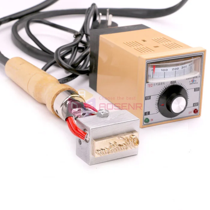 110V/220V Manual Hot Foil Stamping Marking Handheld Leather Stamping Machine Leather PVC Printer With Temperature Control
110V/220V Manual Hot Foil Stamping Marking Handheld Leather Stamping Machine Leather PVC Printer With Temperature Control