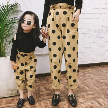 Family Christmas Pants Mom and Kids Family pants Polka Dot Harem Pants for Girl High Waist Leggings Trousers Mother and Daughter
Family Christmas Pants Mom and Kids Family pants Polka Dot Harem Pants for Girl High Waist Leggings Trousers Mother and Daughter