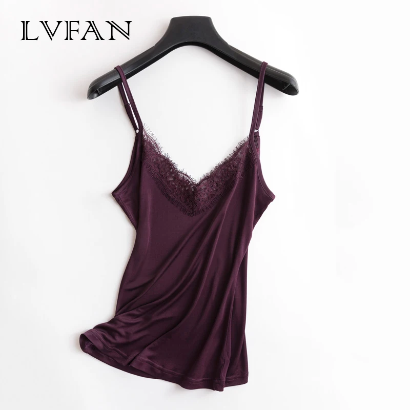 PLUS Size Summer Nature Silk Lace Sleep Tops Women Camisoles Elastic Loose Elegant Sexy Pajamas V-neck Cool BottomingLVFANTG-068
PLUS Size Summer Nature Silk Lace Sleep Tops Women Camisoles Elastic Loose Elegant Sexy Pajamas V-neck Cool BottomingLVFANTG-068