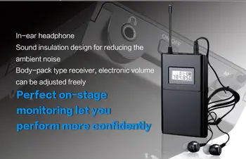 UHF 780-789MHz TAKSTAR WPM-200 single receiving (including earphone) Professional Wireless Monitor System receiver wholesale
UHF 780-789MHz TAKSTAR WPM-200 single receiving (including earphone) Professional Wireless Monitor System receiver wholesale