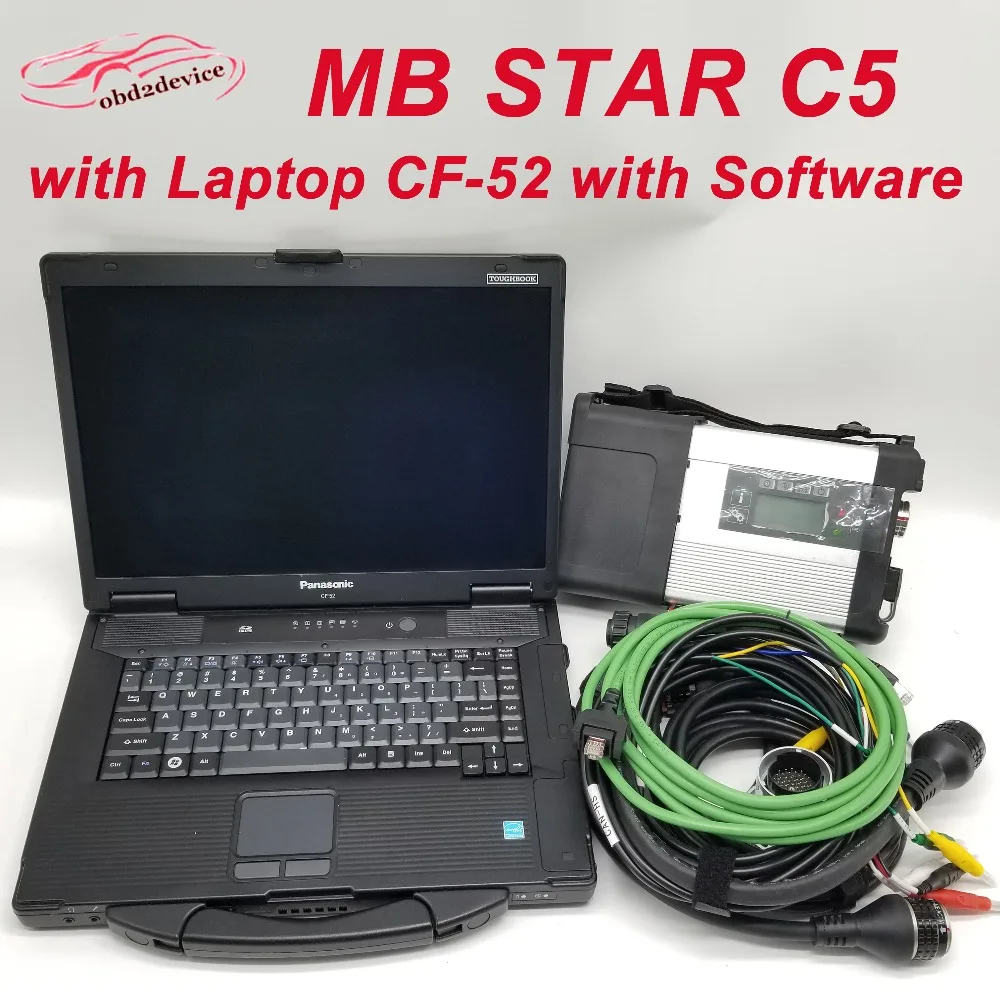 MB STAR C5 car diagnostic with CF52 PC wifi connection Ready to Use SD CONNECT C5 car Diagnostic scanner with V07.2019 software
MB STAR C5 car diagnostic with CF52 PC wifi connection Ready to Use SD CONNECT C5 car Diagnostic scanner with V07.2019 software
