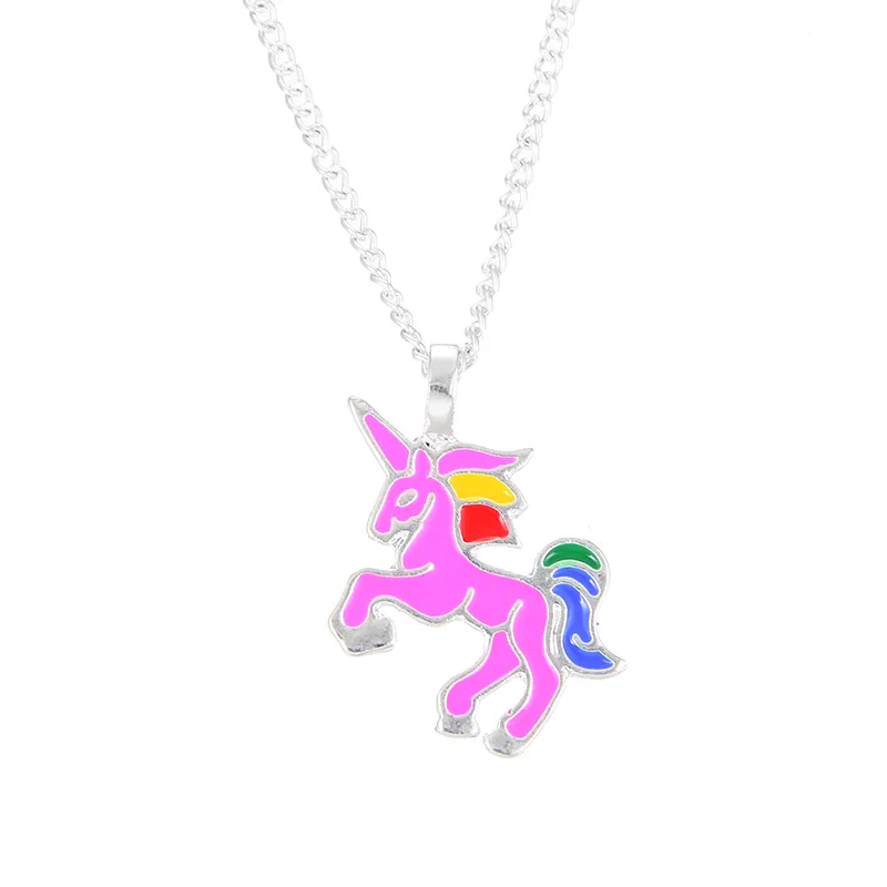" Sparkled Unicorn" Necklace 13