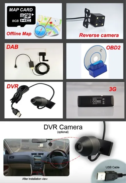 Navirider android 8.0 car dvd accessories obd2 dvr dab 3G dongle Sales mix ( only accept order with CAR DVD together )
Navirider android 8.0 car dvd accessories obd2 dvr dab 3G dongle Sales mix ( only accept order with CAR DVD together )