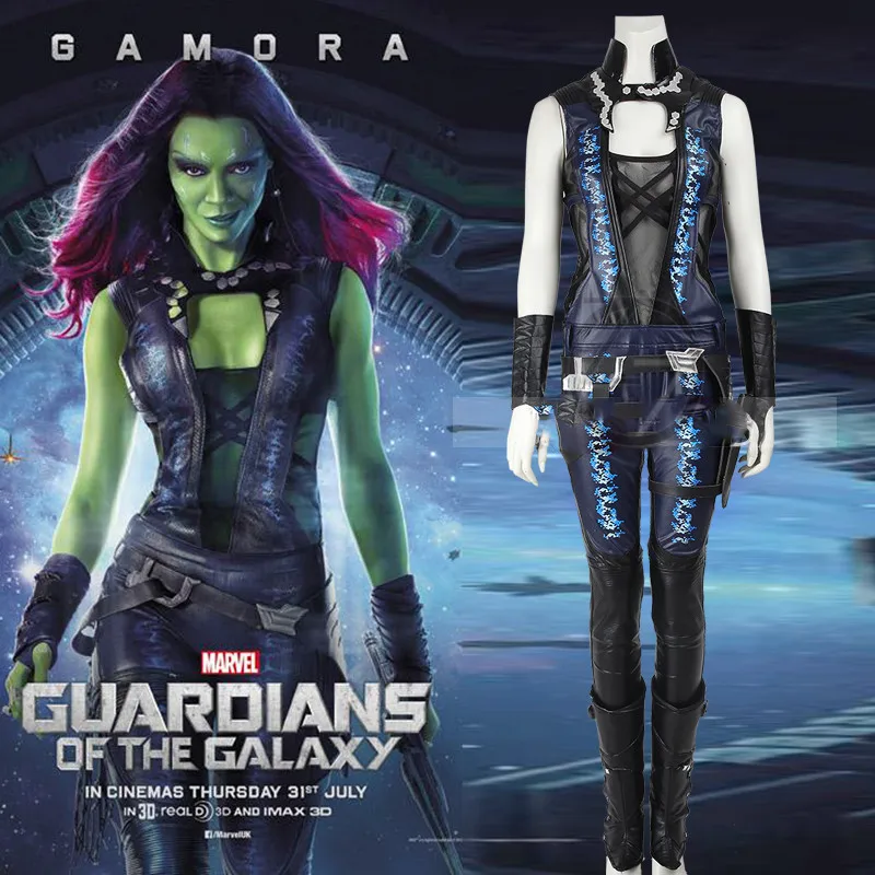 Guardians of the Galaxy Gamora cosplay costume leather Gamora jumpsuit superhero Halloween cosplay costume for adult costom made
Guardians of the Galaxy Gamora cosplay costume leather Gamora jumpsuit superhero Halloween cosplay costume for adult costom made