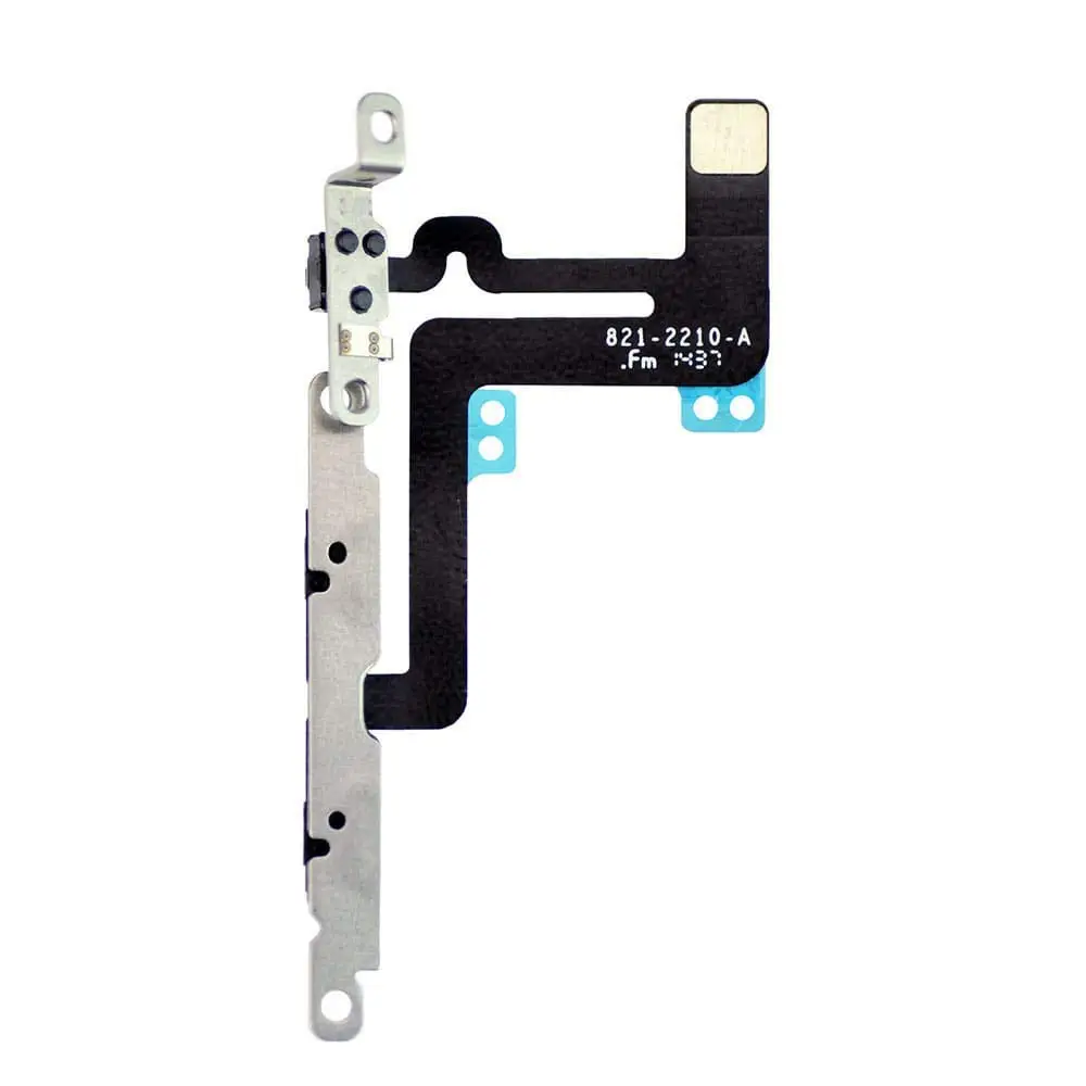 1PCS For iPhone 6 6 Plus Volume Button and Silent Switch Flex Cable with Brackets Preinstalled
1PCS For iPhone 6 6 Plus Volume Button and Silent Switch Flex Cable with Brackets Preinstalled