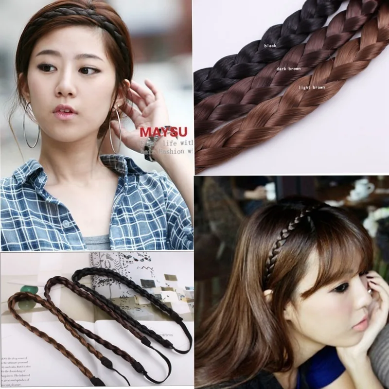 Good Elastic Hairband Women Wig Braid Hair Accessories Girls Hairpiece Fashion Bohemian Head Band Wedding Hair Bands Belt Plait
Good Elastic Hairband Women Wig Braid Hair Accessories Girls Hairpiece Fashion Bohemian Head Band Wedding Hair Bands Belt Plait