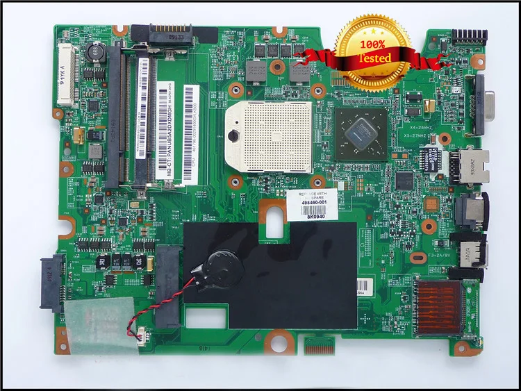 Высокое качество для HP ноутбук материнская плата CQ50 CQ60 498460-001 ноутбука 100%