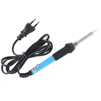 110V 60W Adjustable Temperature Electric Soldering Iron Welding Solder Station Heat Pencil With 5pcs Tips US Plug
110V 60W Adjustable Temperature Electric Soldering Iron Welding Solder Station Heat Pencil With 5pcs Tips US Plug