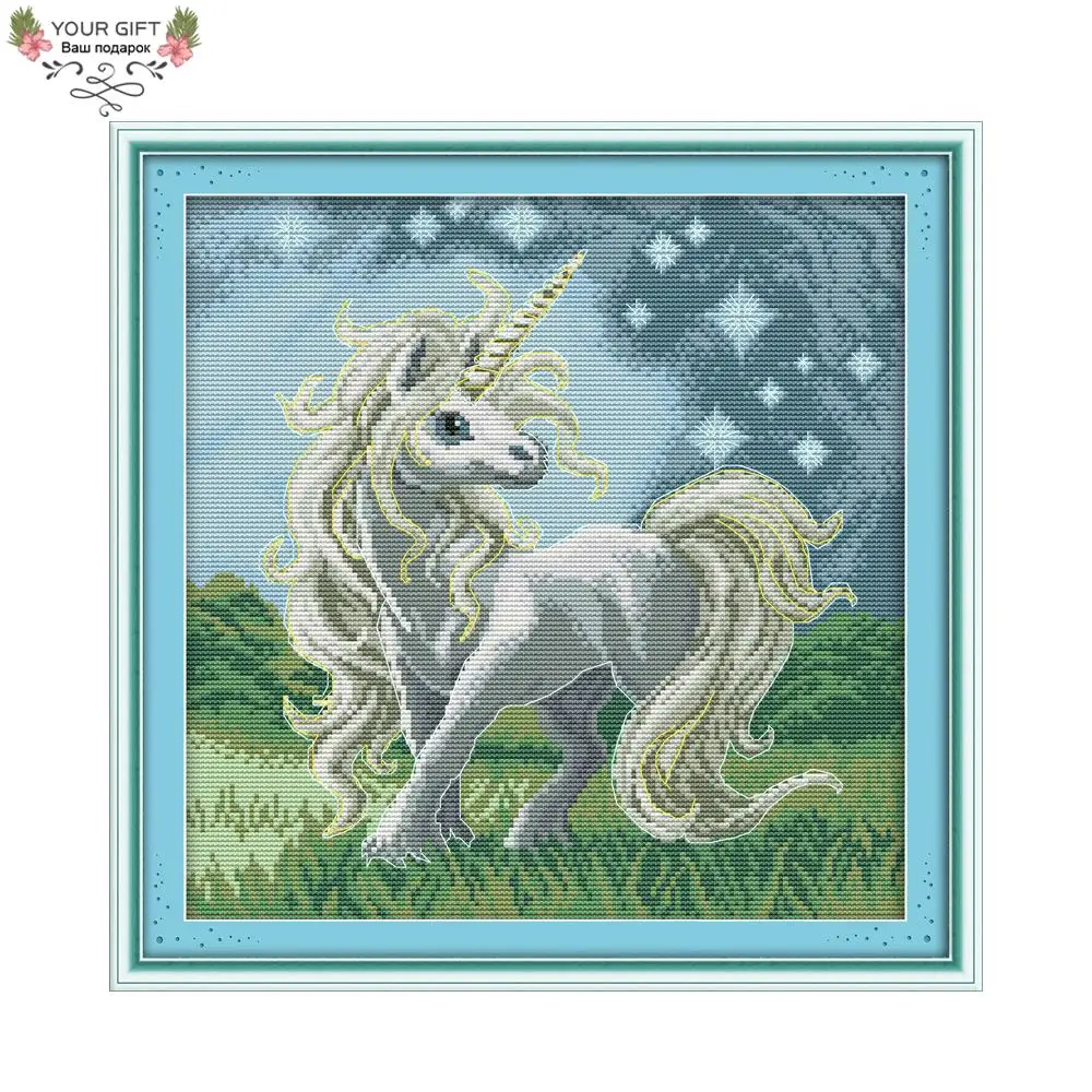 Joy Sunday D362 Free Shipping 14CT 11CT Counted and Stamped Home Decoration Beautiful Unicorn Needlecraft DIY Cross Stitch Kits
Joy Sunday D362 Free Shipping 14CT 11CT Counted and Stamped Home Decoration Beautiful Unicorn Needlecraft DIY Cross Stitch Kits