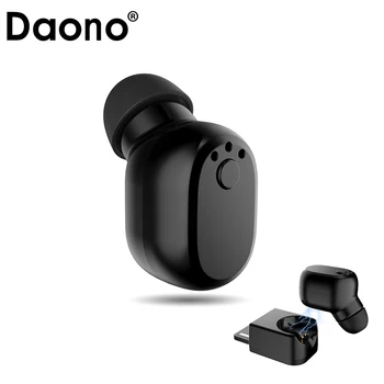 DAONO SQ2 Mini In-ear Bluetooth Earphones with Magnetic USB V4.1 Wireless Invisible Tiny Handsfree Headset Smallest Earbud
DAONO SQ2 Mini In-ear Bluetooth Earphones with Magnetic USB V4.1 Wireless Invisible Tiny Handsfree Headset Smallest Earbud
