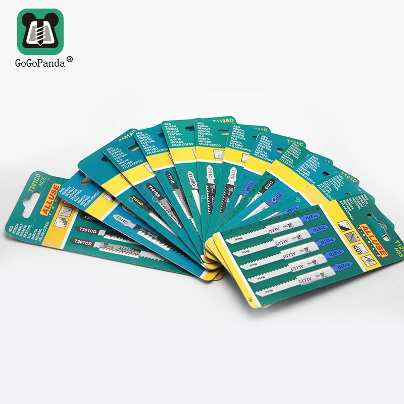 GOGOPANDA 10Pcs Jig Saw Blades HSS Metal Wood Plastic Cutting Mini Chainsaw Blade for Metals Wood Working Card Package 
GOGOPANDA 10Pcs Jig Saw Blades HSS Metal Wood Plastic Cutting Mini Chainsaw Blade for Metals Wood Working Card Package