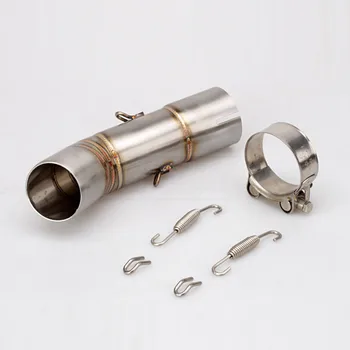 Motorcycle Exhaust Middle Link Pipe Accessories Escape System For Yamaha Fazer FZ8 FZ8N FZ800 2010 - 2012 2013 2014 2015 Slip-on 
Motorcycle Exhaust Middle Link Pipe Accessories Escape System For Yamaha Fazer FZ8 FZ8N FZ800 2010 - 2012 2013 2014 2015 Slip-on