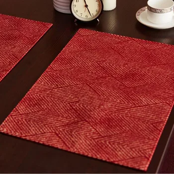 12pcs High End European Style Rectangle Cloth Table Mat Thicken Cotton Insulation Dining Pad Placemat Table Decoration ZA6409
12pcs High End European Style Rectangle Cloth Table Mat Thicken Cotton Insulation Dining Pad Placemat Table Decoration ZA6409