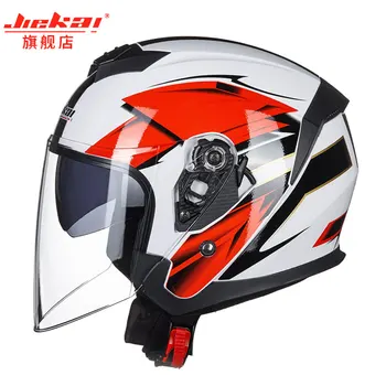 2019 New JIEKAI Electric Motorbike Helmets Men/women Double Lens Half Face Motorcycle Helmet Four seasons safety helmet
2019 New JIEKAI Electric Motorbike Helmets Men/women Double Lens Half Face Motorcycle Helmet Four seasons safety helmet