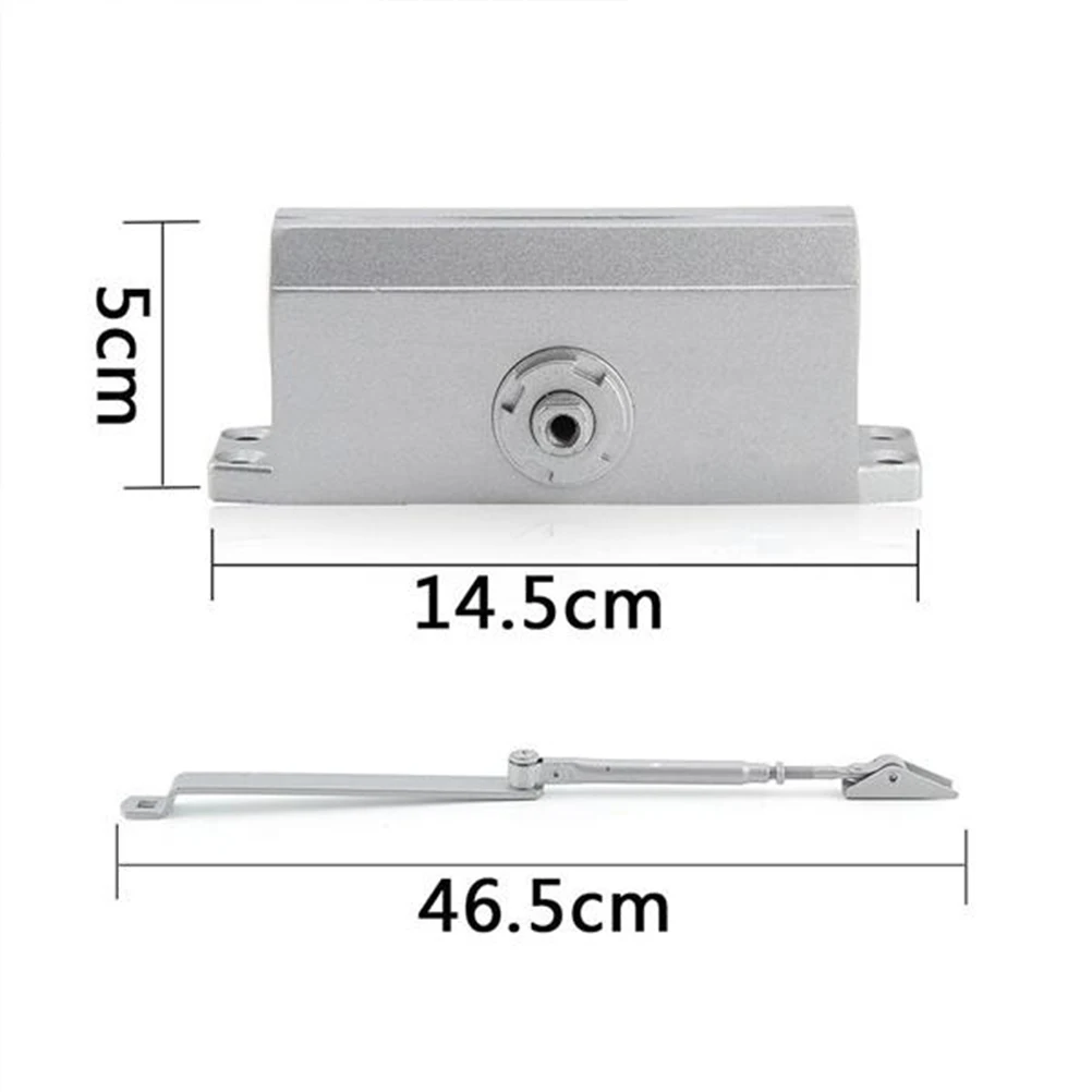 Gold Fire Rated Overhead Door Closer 1 Hour Adjustable Steel Tested Size 3 60kg