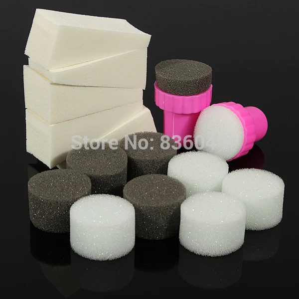 15pcs/Set Nail Art Sponge DIY Tool Template Transfer Stamper Polish Stamping Gradient Color Makeup Replacement Manicure Tools
15pcs/Set Nail Art Sponge DIY Tool Template Transfer Stamper Polish Stamping Gradient Color Makeup Replacement Manicure Tools