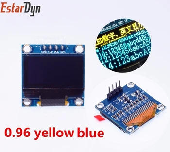 20pcs 4 pin-0.96"white/blue/yellow blue 0.96 inch OLED module 128X64 OLED LCD LED Display Module 0.96" IIC I2C Communicate
20pcs 4 pin-0.96"white/blue/yellow blue 0.96 inch OLED module 128X64 OLED LCD LED Display Module 0.96" IIC I2C Communicate