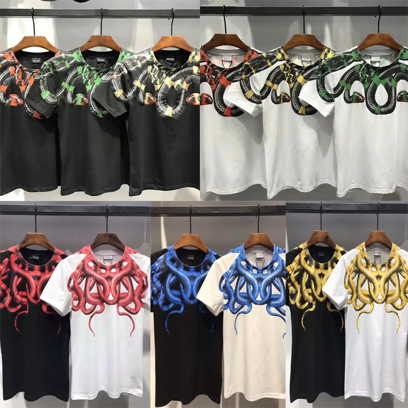 19SS Marcelo Burlon T Shirt Men Women 1:1 High Quality Real Tags Snake Print Top MB Tees Harajuku Hip Hop Marcelo Burlon Tshirt
19SS Marcelo Burlon T Shirt Men Women 1:1 High Quality Real Tags Snake Print Top MB Tees Harajuku Hip Hop Marcelo Burlon Tshirt