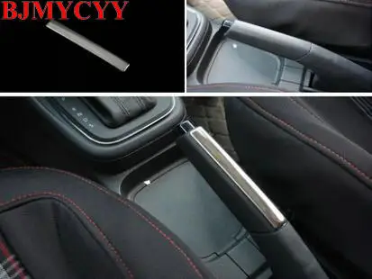 BJMYCYY 1 шт. Автомобильный Ручной тормоз из нержавеющей стали украшения блёстки для