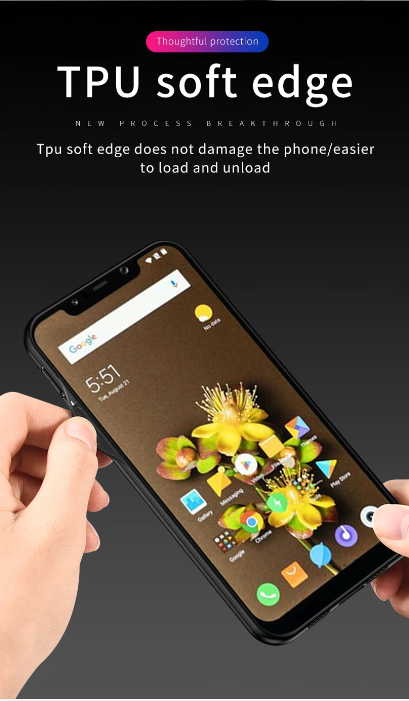 Xiaomi Pocophone F1 Cloth PC+TPU Stitching case_93
