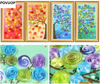 POVUOP Ribbon embroidery painting 70X40cmX4 happy tree three-dimensional embroidery paintings 4 pcs a set
POVUOP Ribbon embroidery painting 70X40cmX4 happy tree three-dimensional embroidery paintings 4 pcs a set
