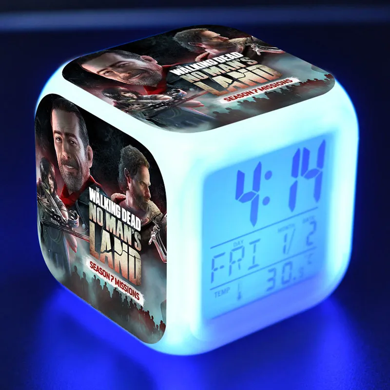 Walking Dead TV Figure LED Alarm Clock Colorful Flash Changing Touch Light Movie Figurines The Walking Dead Toys Desk Decor
Walking Dead TV Figure LED Alarm Clock Colorful Flash Changing Touch Light Movie Figurines The Walking Dead Toys Desk Decor