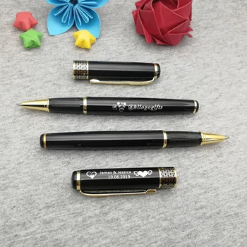 Personalized wedding gifts for guests souvenirs 50pcs/lot custom free with any logo text on pen body or pen cap gold clip pen
Personalized wedding gifts for guests souvenirs 50pcs/lot custom free with any logo text on pen body or pen cap gold clip pen